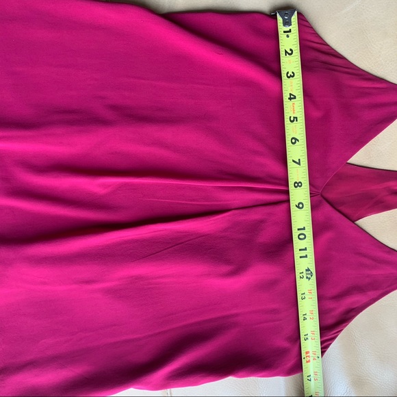 Alice and Olivia magenta spaghetti strap dress S - Picture 7 of 8